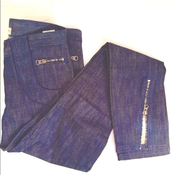 STELLA McCARTNEY EXCLUSIVE FOR H&M. Skinny jeans with F/B pockets, zip bottom - Picture 2 of 7